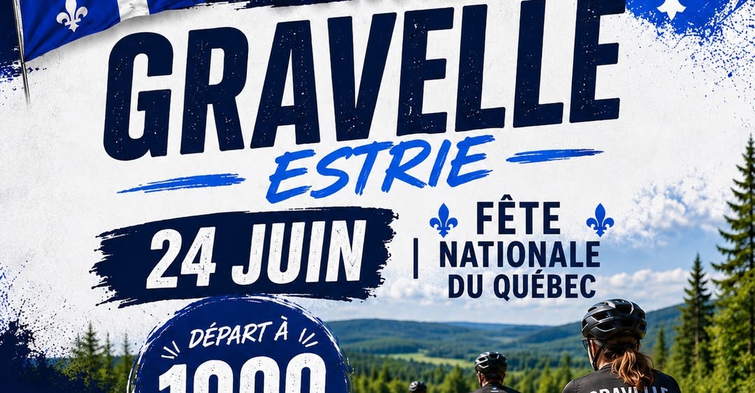 Photo de la sortie Fête Nationale du Québec. 74KM / 12300MD+