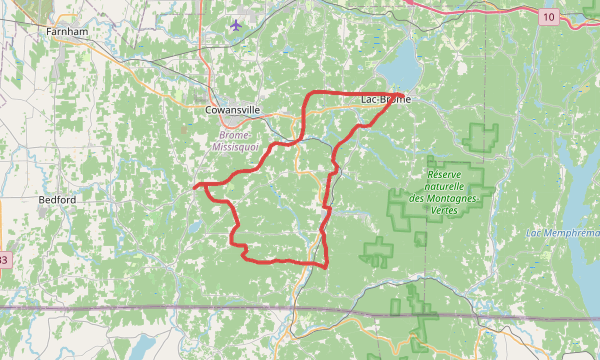 Carte de la sortie Birthday Ride 82KM / 1281MD+