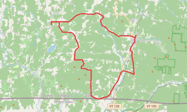 Carte de la sortie Envoye a maison 58km/965MD+