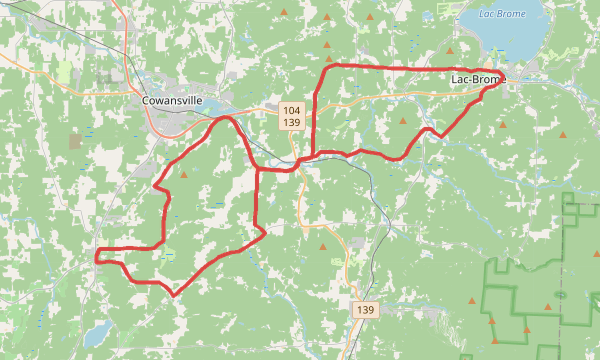 Carte de la sortie happy anniversary ride 67KM / 900MD+