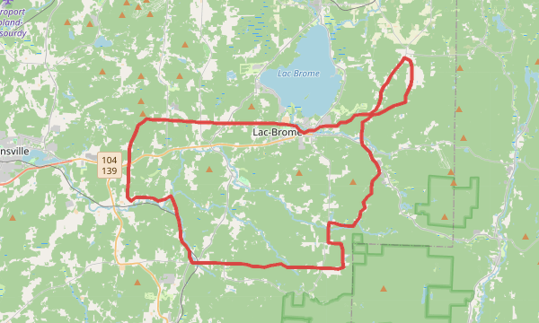 Carte de la sortie I Like It, I Love It     60KM/1100MD+