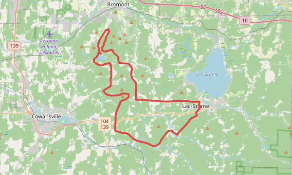 Carte de la sortie Laisse les bons temps rouler (Kain) 51KM