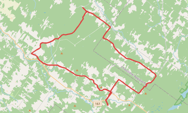 Carte de la sortie Mollets Rouges / Grange Pardue 68KM / 1400MD+