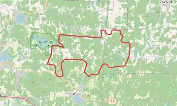 Carte de la sortie Petit Hippopotame 55KM/780MD+