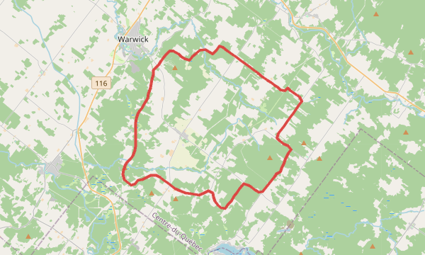 Carte de la sortie RAD courte 2025