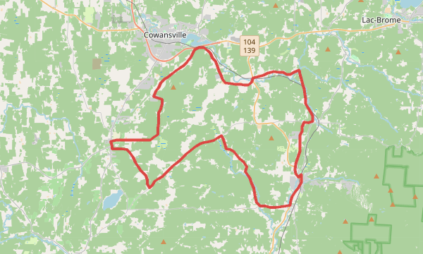 Carte de la sortie Runnin' Wild 59KM / 875MD+